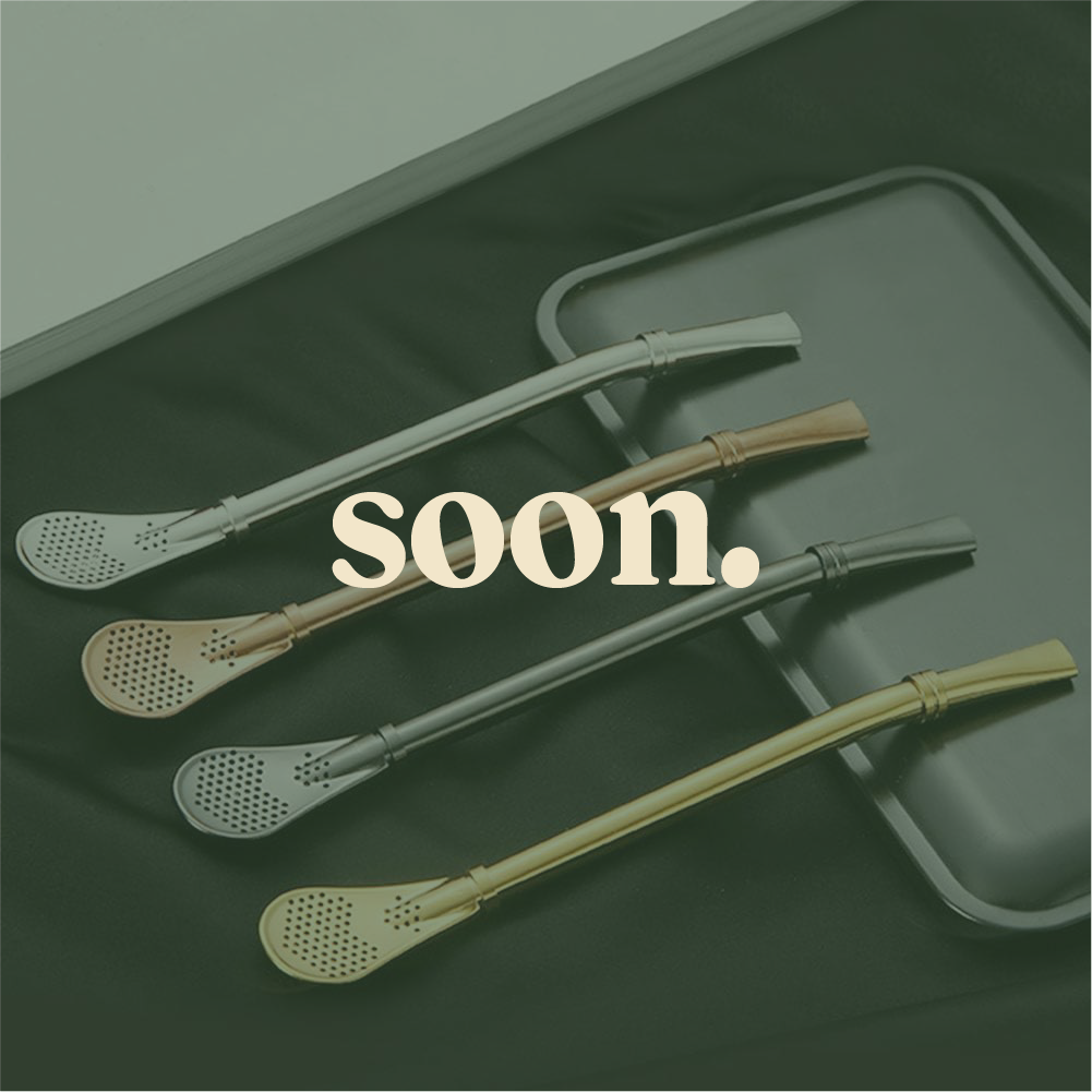 Straw / Stainless Steel Bombilla