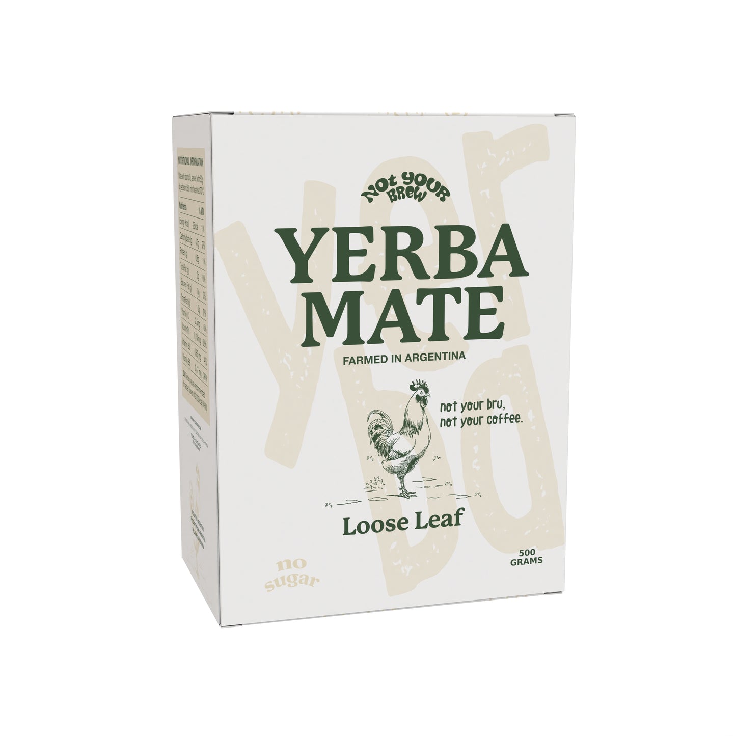 NYB™ Loose Leaf Imported Yerba - Not Your Brew™